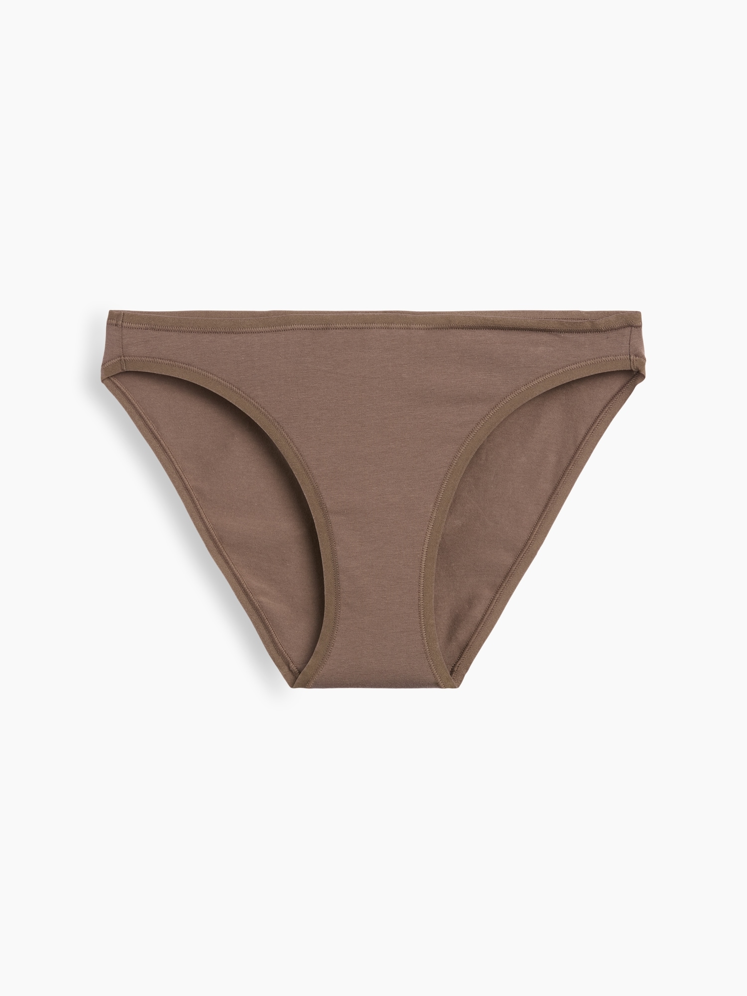 Gap Organic Stretch Cotton Bikini In Brown