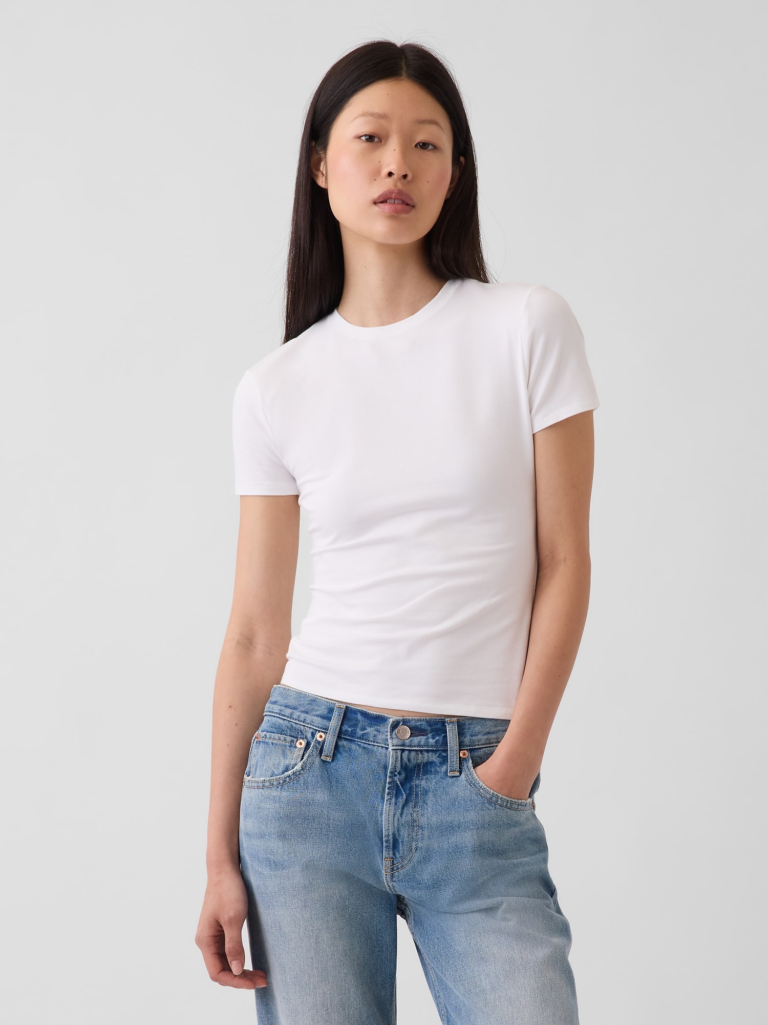 T-SHIRT MOULANT EN JERSEY