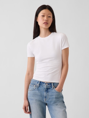 クロースニット ジャージーTシャツ