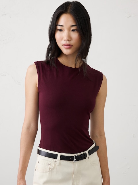 Soft Stretch Crew-Neck T-Shirt