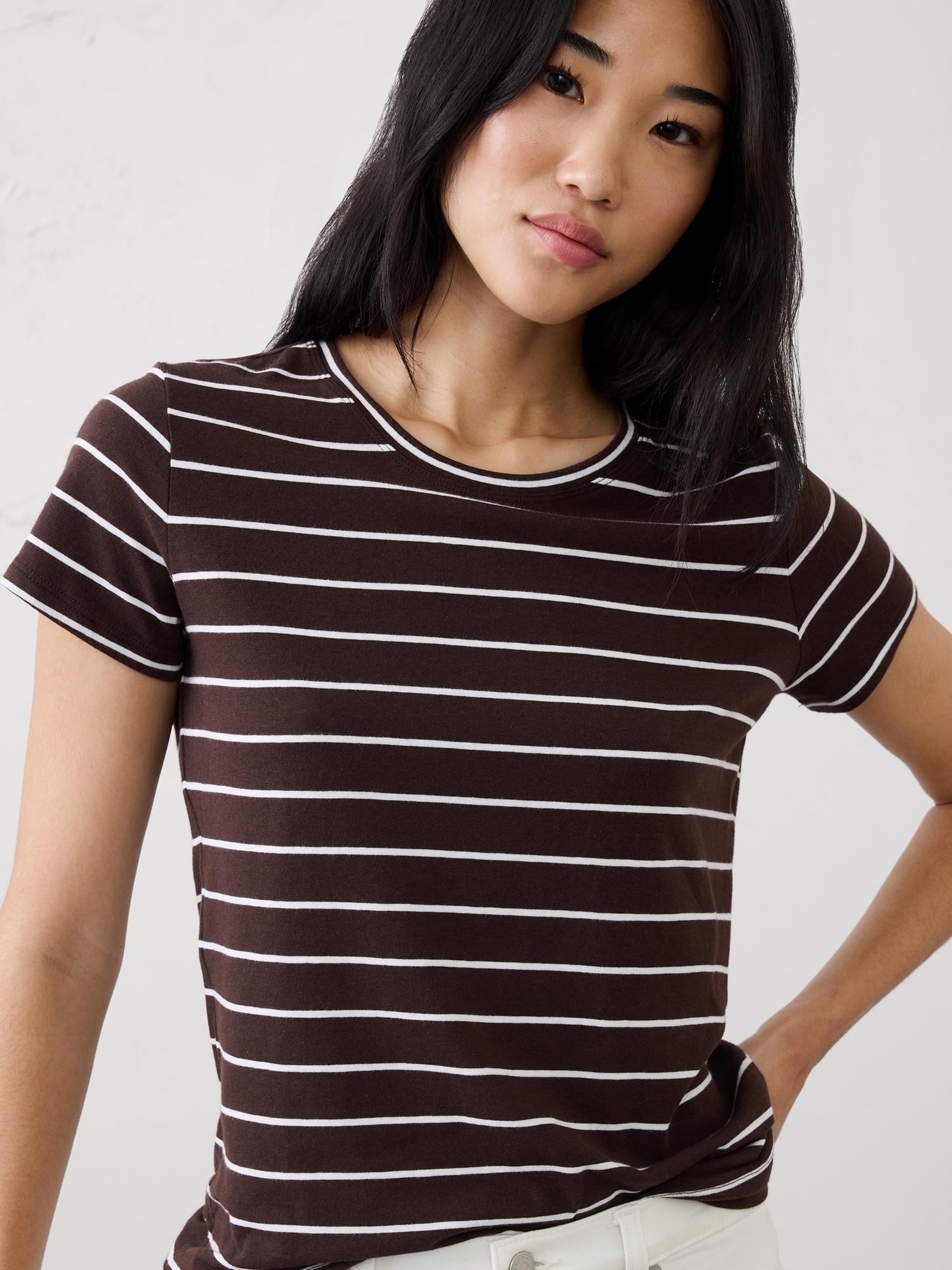 BR ファクトリー タイムレス クルーネックTシャツ-2