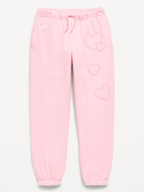 Favorite Fleece High-Waisted Jogger Sweatpants for Girls