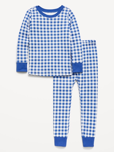 Unisex Snug-Fit Printed Pajama Set for Toddler & Baby
