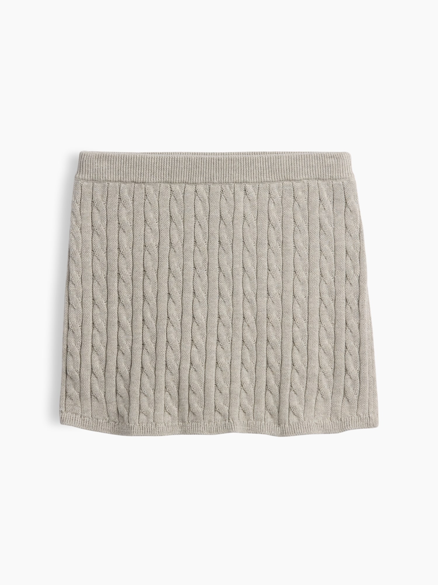 Kids Cable-Knit Sweater Skort