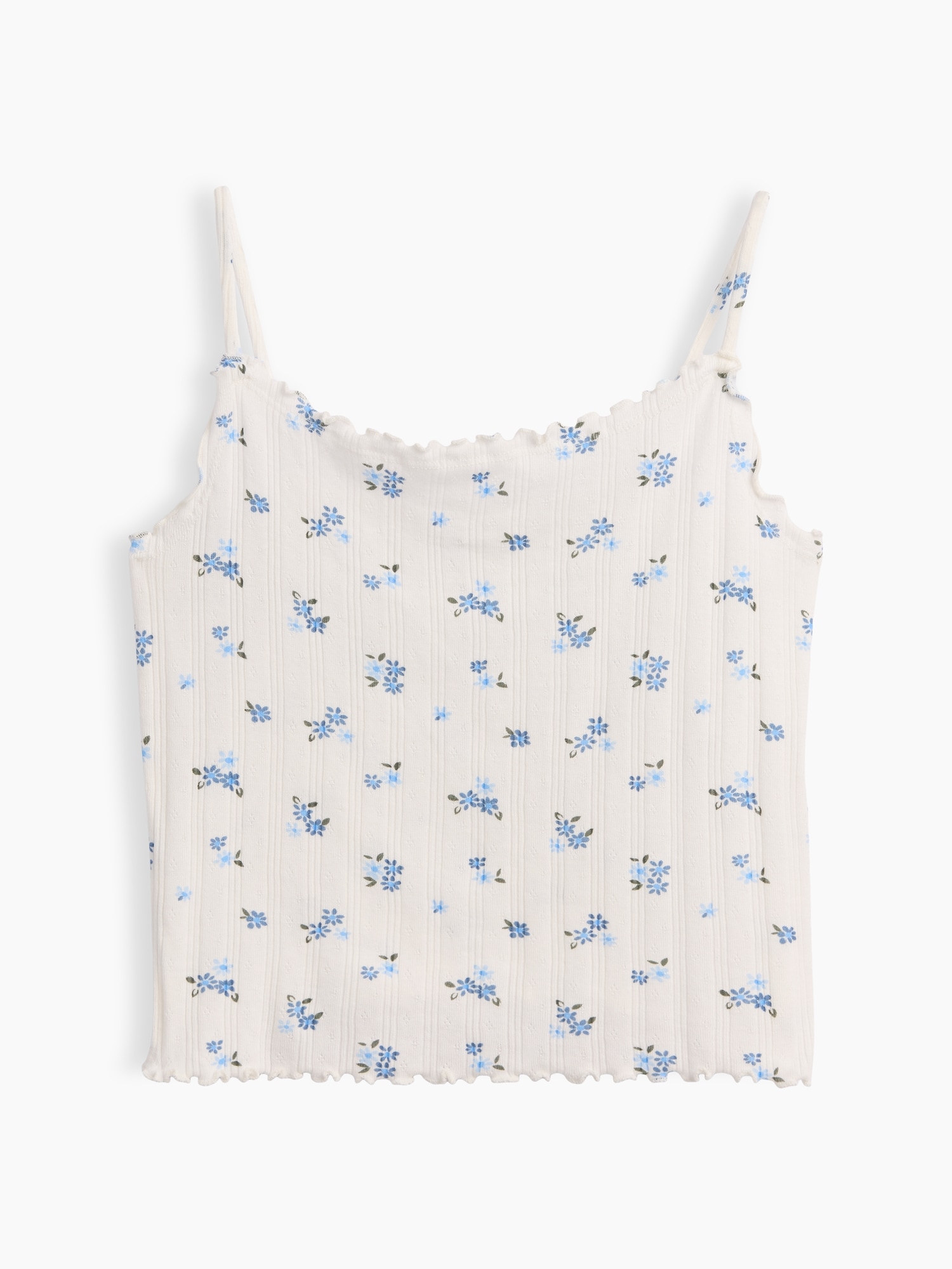 Kids Pointelle Rib Cami