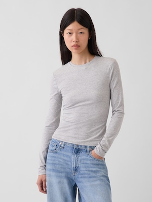 クロースニット ジャージーTシャツ