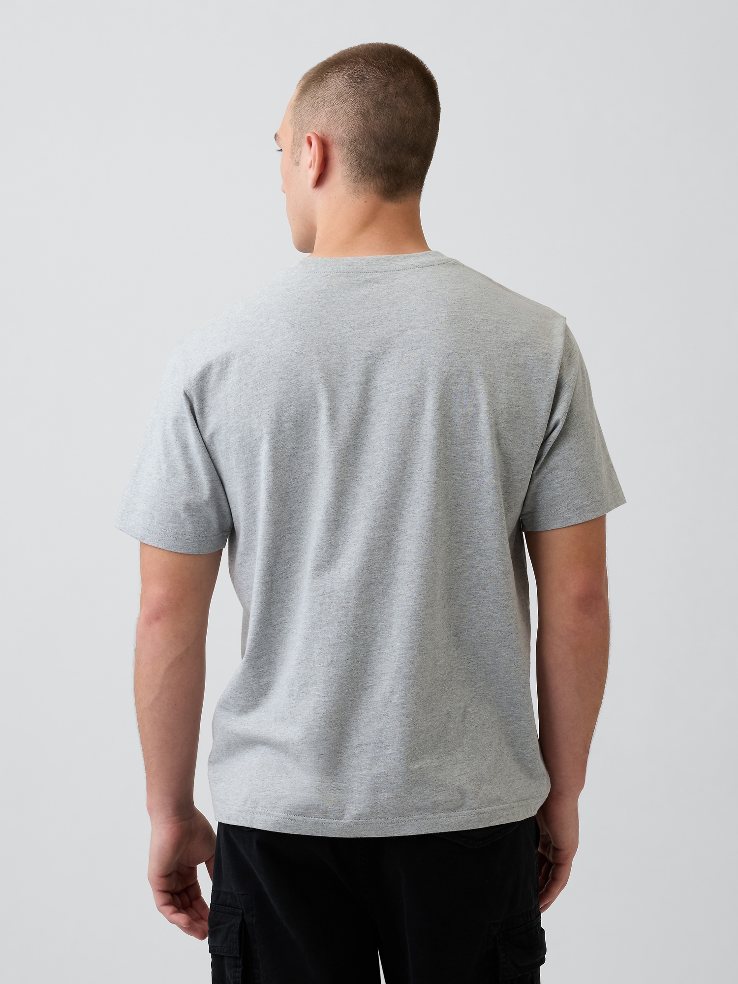 Snoopy Logo Relaxed Graphic T-Shirt