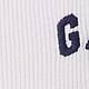 リブ GAPロゴ ヘンリーネックTシャツ