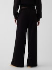 ミッドライズ ヴィンテージソフト フレンチテリー プリーツ バギースウェットパンツ-3