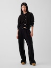 フレンチテリー  GAP NYCロゴ ルーズフィット バレル スウェットパンツ-0