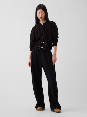 フレンチテリー  GAP NYCロゴ ルーズフィット バレル スウェットパンツ