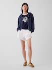 GAP NEW YORKロゴ リンガーTシャツ-1