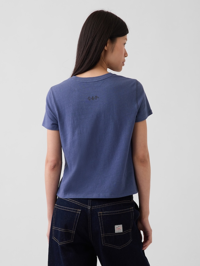 コットン100% オーセンティック シュランケンTシャツ-2
