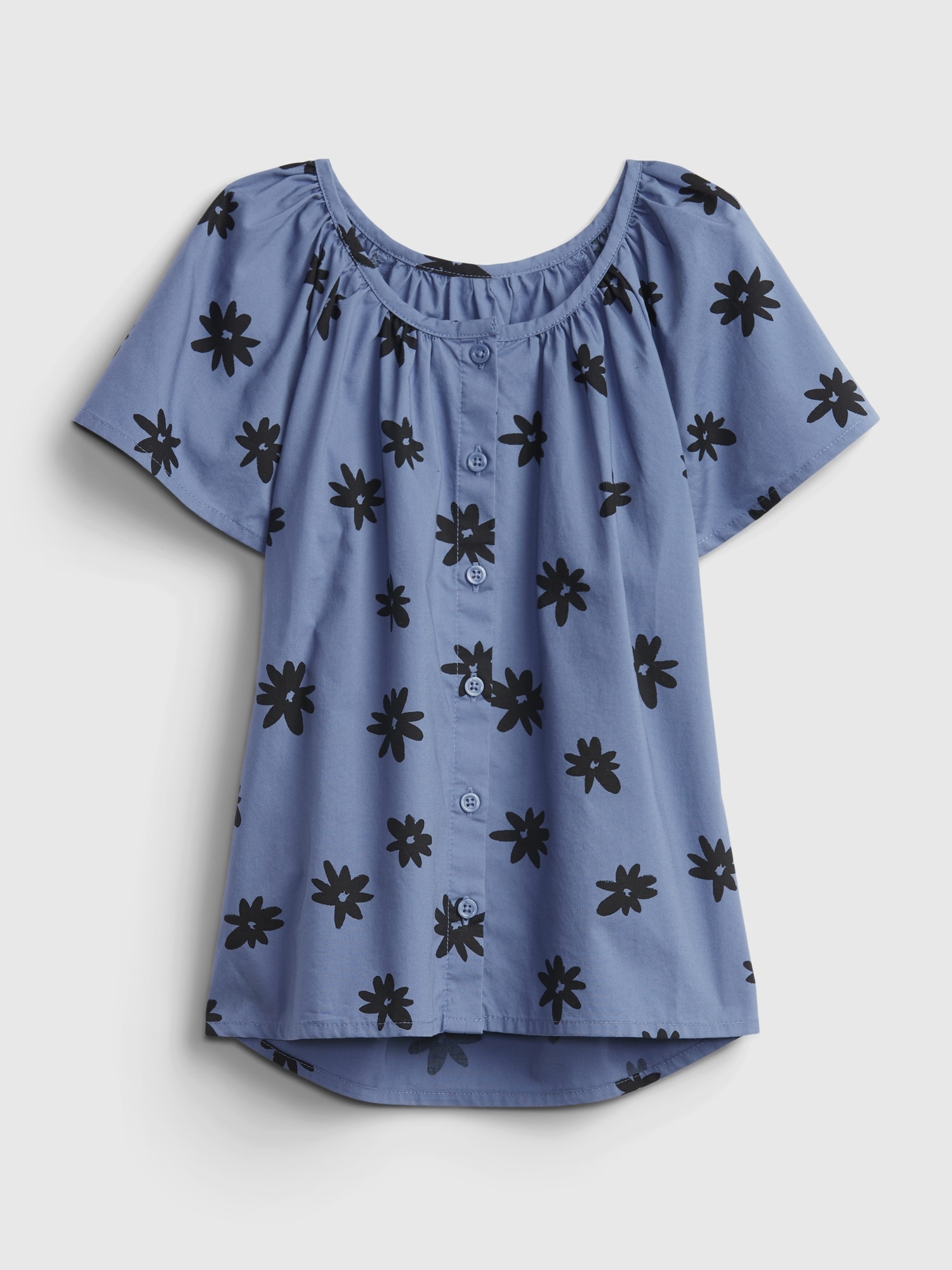 HAUT À IMPRIMÉ À FLEURS POUR ENFANT