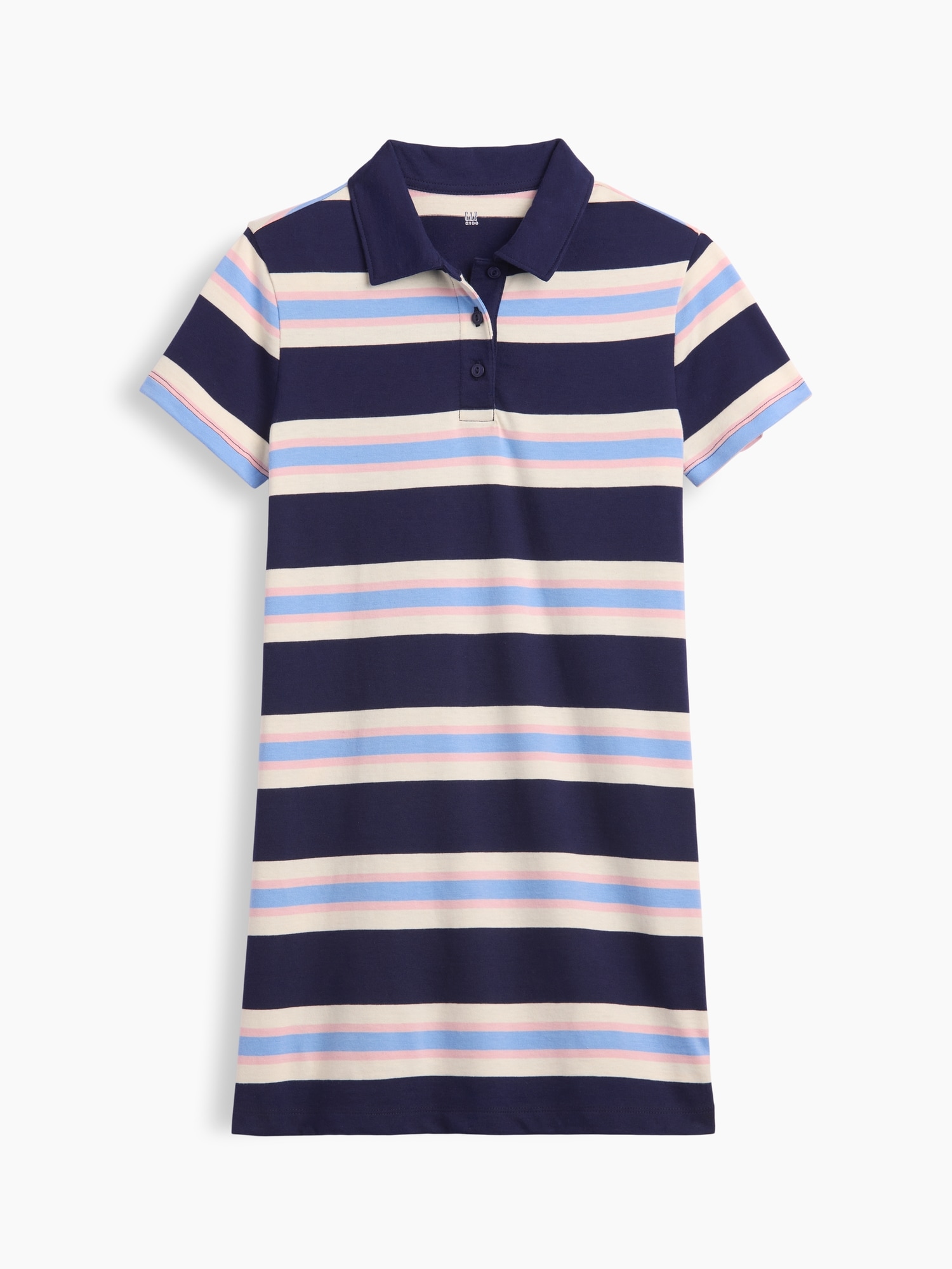 Kids Stripe Rugby Polo Dress