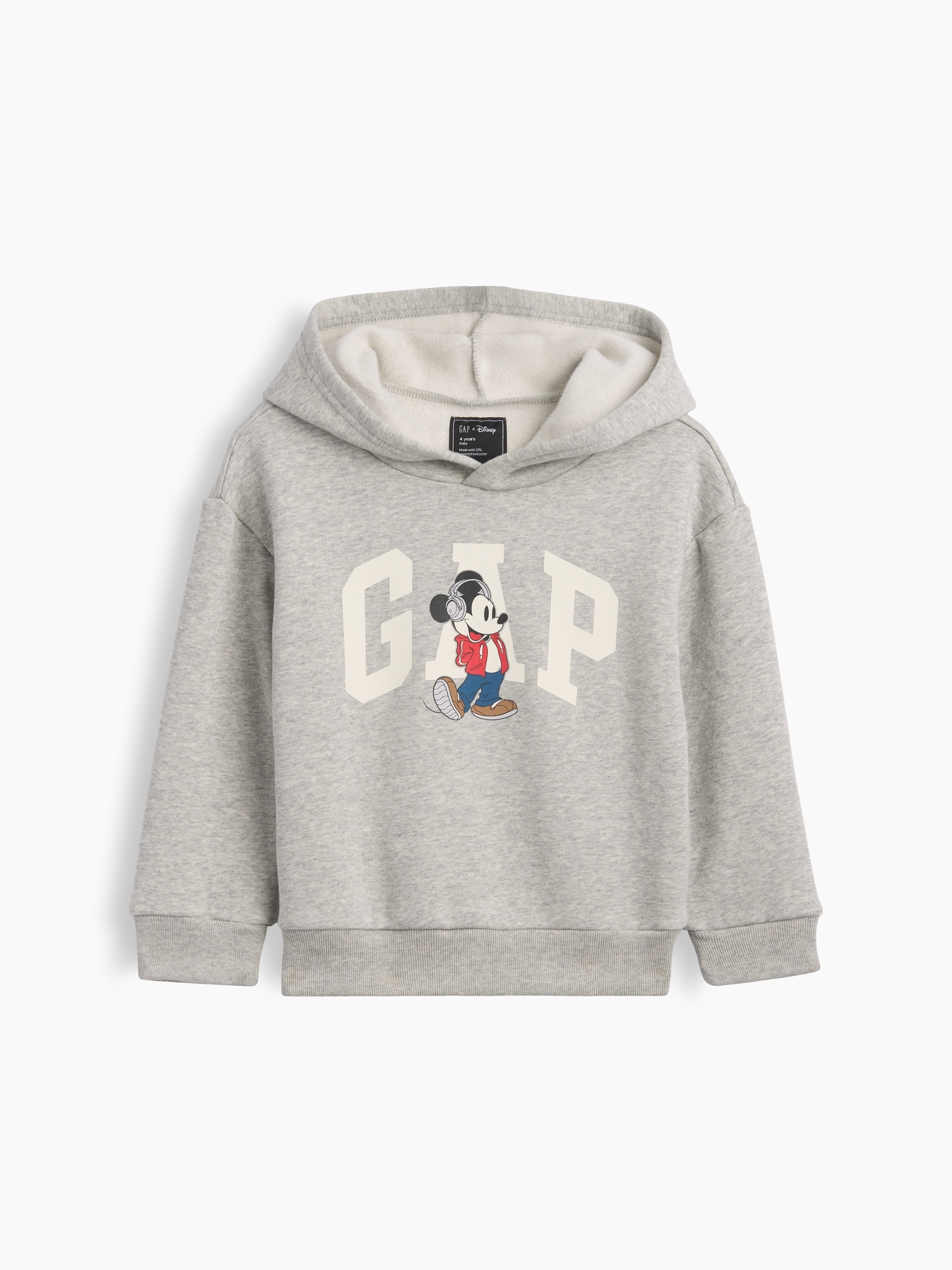 babyGap × Disney Mickey Mouse Relaxed Logo Hoodie