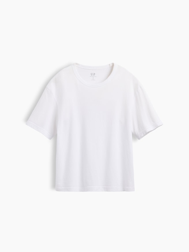 ヘビーウェイト クロップドTシャツ-5