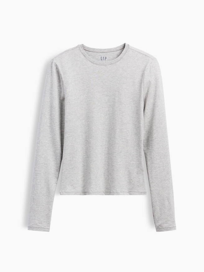 クロースニット ジャージーTシャツ-5