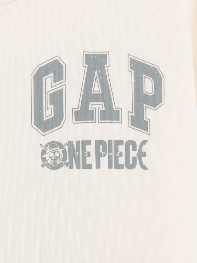 ONE PIECE ヴィンテージソフト ジップアップパーカー (キッズ)-4