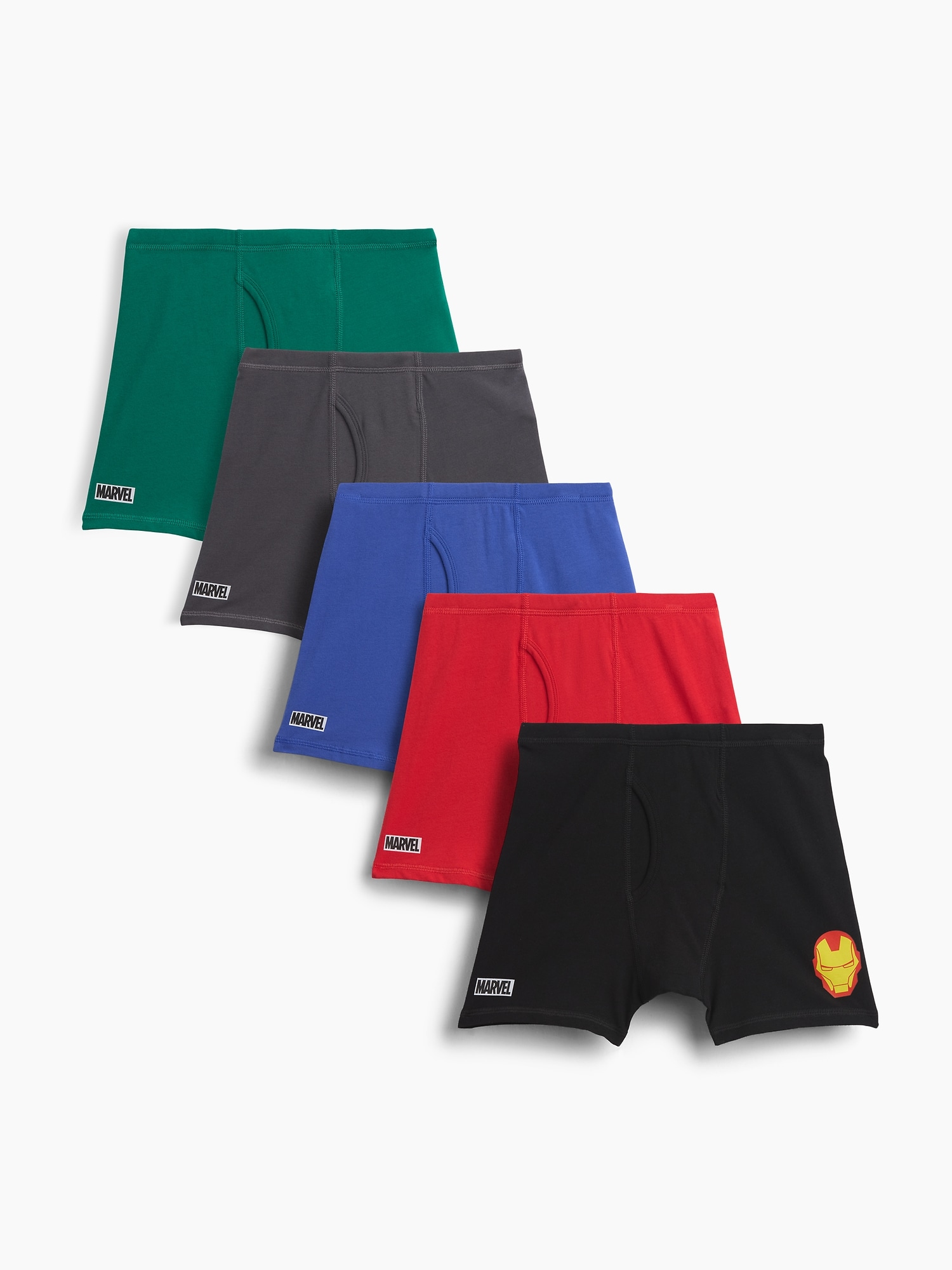 GapKids Marvel Avengers Boxer Briefs (5-Pack)