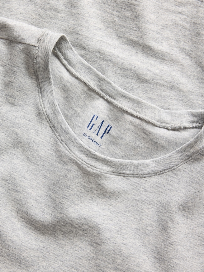 クロースニット ジャージーTシャツ-3