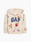babyGap リラックスフィット フレンチテリーGAPロゴ ジップアップパーカー-0