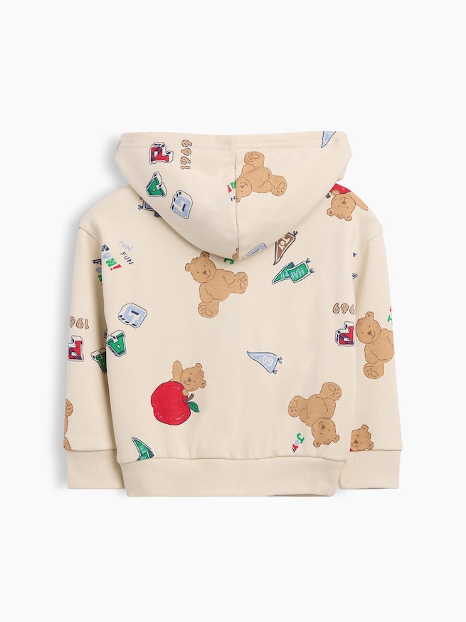 babyGap リラックスフィット フレンチテリーGAPロゴ ジップアップパーカー-1