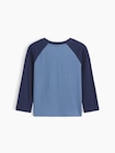 babyGap カラーブロック GAPロゴTシャツ-1