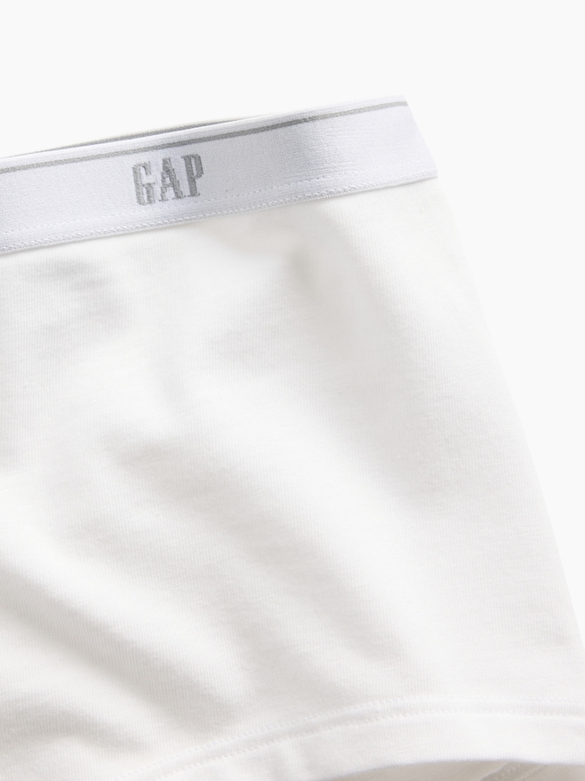ソフトメード オーガニック ストレッチコットン GAPロゴ ボーイレングスショーツ-2