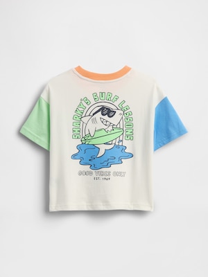 オーバーサイズ グラフィックTシャツ (幼児・ベビー)