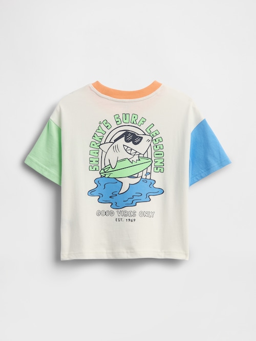 オーバーサイズ グラフィックTシャツ (幼児・ベビー)