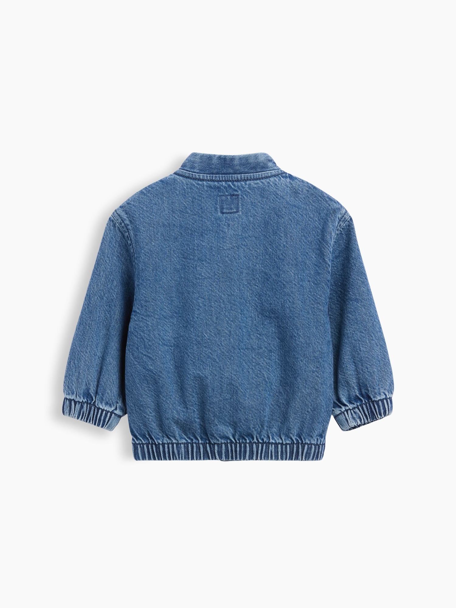 Veste de style universitaire en denim avec logo ourson Brannan babyGap