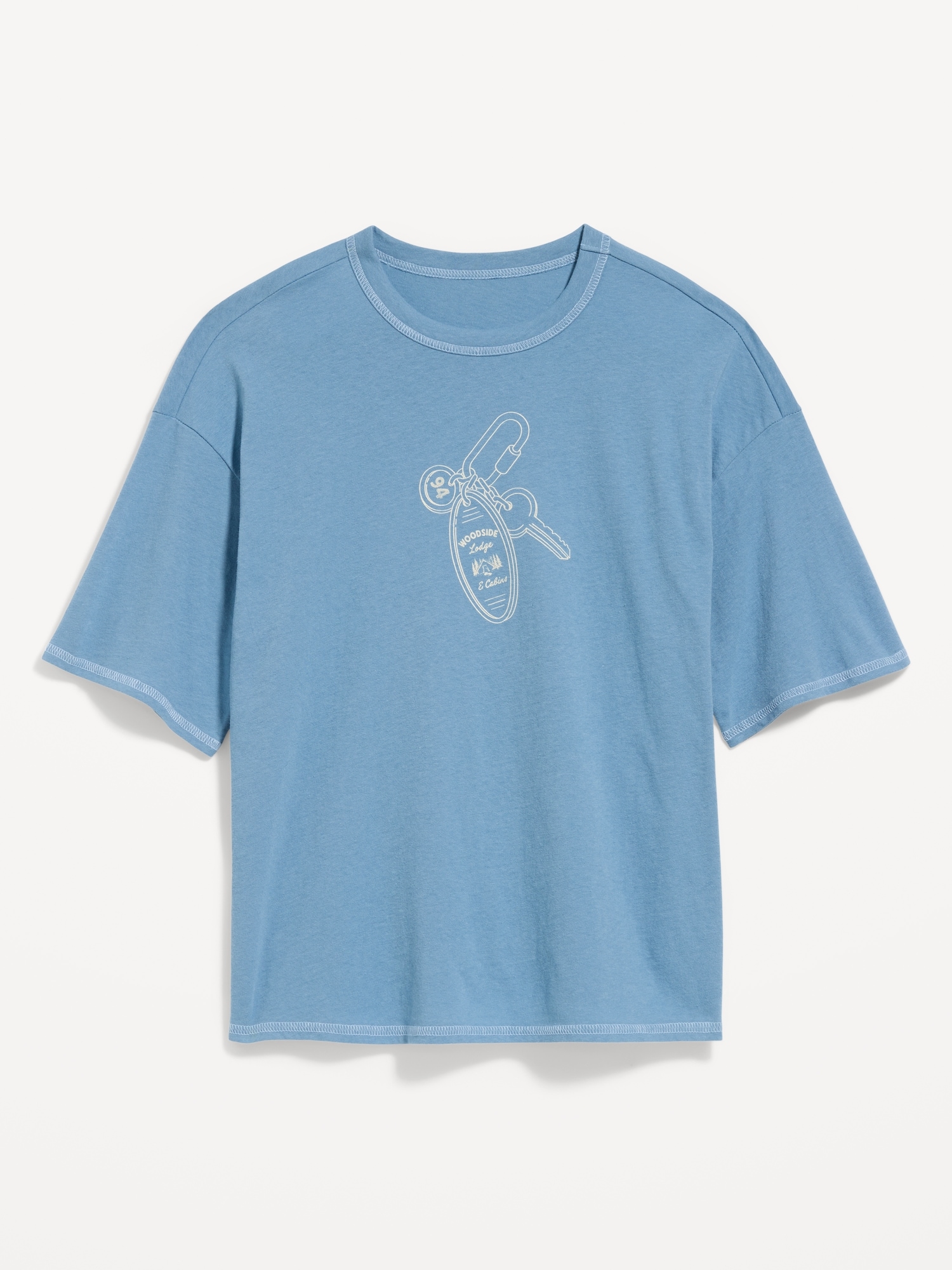 Crew-Neck Graphic T-Shirt