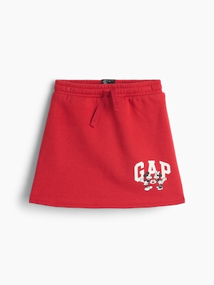 babyGap &times; ディズニー プルオン GAPロゴ ミニスカート・スコート