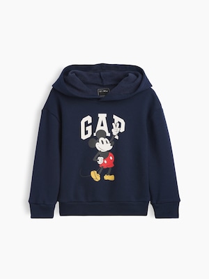 babyGap &times; ディズニー ミッキーマウス リラックスフィット GAPロゴパーカー