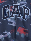 babyGap リラックスフィット GAPロゴ ジップアップパーカー-2