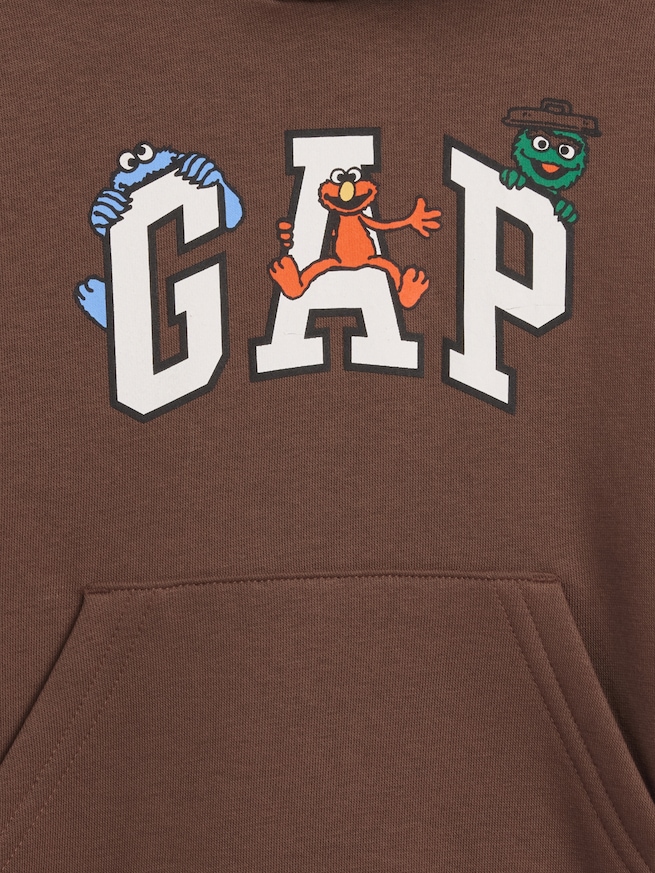 babyGap セサミストリート リラックスフィット GAPロゴパーカー-2