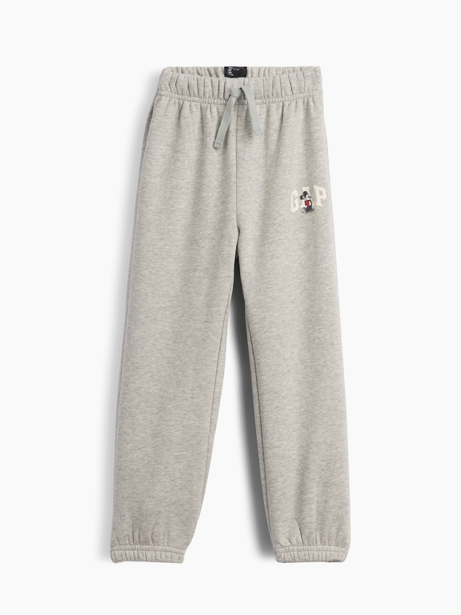 babyGap &times; ディズニー ミッキーマウス リラックスフィット プルオン GAPロゴ ジョガーパンツ-0