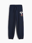 babyGap &times; ディズニー ミッキーマウス リラックスフィット プルオン GAPロゴ ジョガーパンツ-0