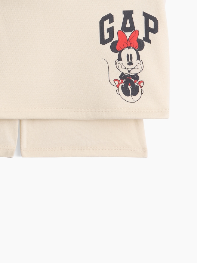 GapKids &times; ディズニー ミニーマウス GAPロゴ ミニスカート・スコート-2