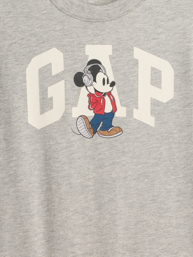 babyGap &times; ディズニー ミッキーマウス GAPロゴTシャツ-2