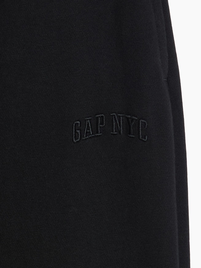 フレンチテリー  GAP NYCロゴ ルーズフィット バレル スウェットパンツ-4