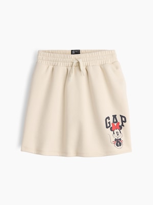GapKids &times; ディズニー ミニーマウス GAPロゴ ミニスカート・スコート