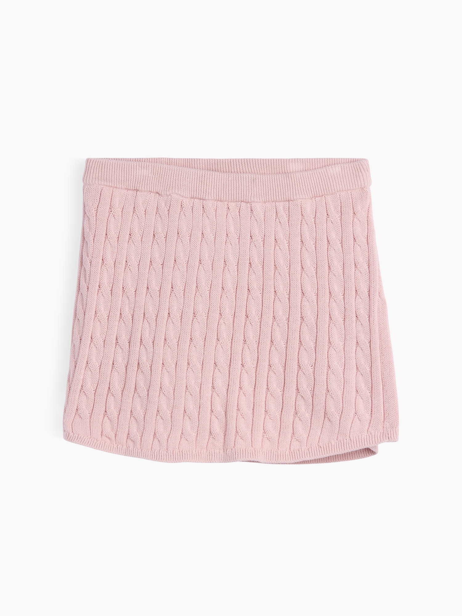 Kids Cable-Knit Sweater Skort