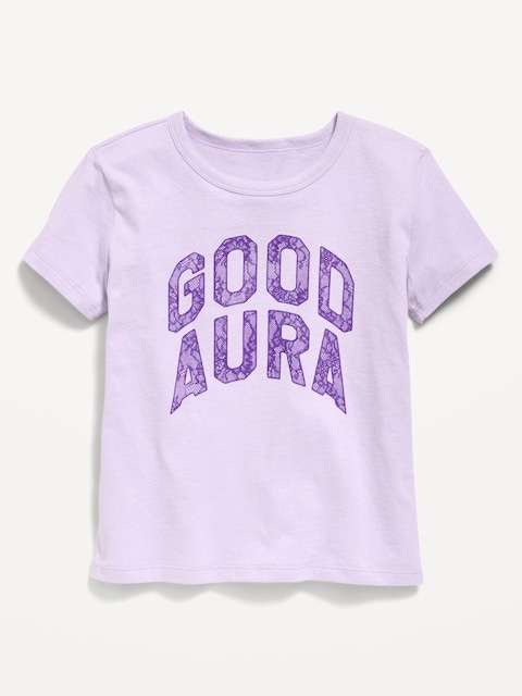 T-SHIRT À MANCHES COURTES À IMPRIMÉ POUR FILLE