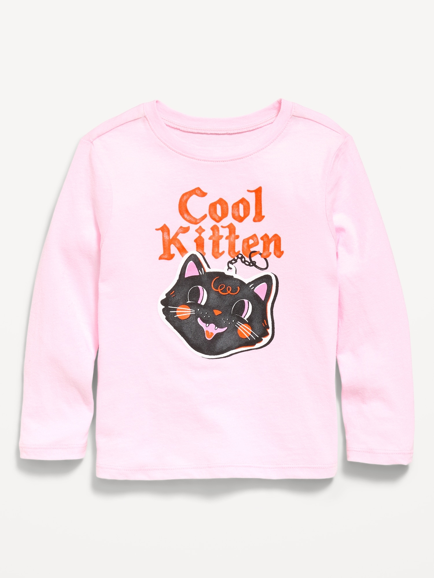 Long-Sleeve Unisex Graphic T-Shirt for Toddler
