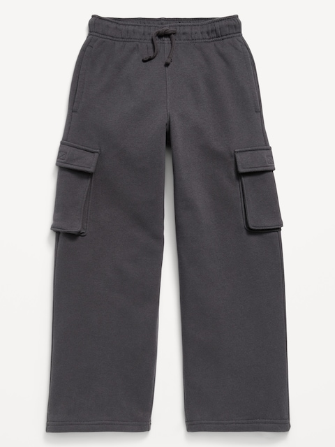 PANTALON CARGO COUPE GÉNÉREUSE EN COTON OUATÉ POUR GARÇON