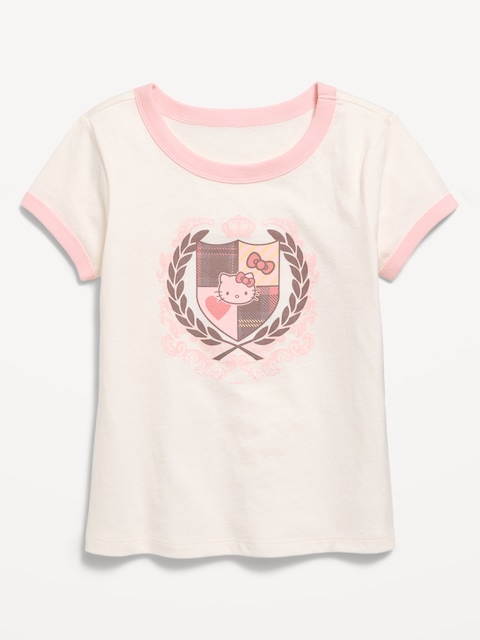 Hello Kitty® Ringer Graphic T-Shirt for Girls