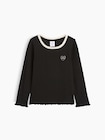 babyGap リブ リンガーTシャツ-0