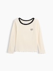 babyGap リブ リンガーTシャツ-0